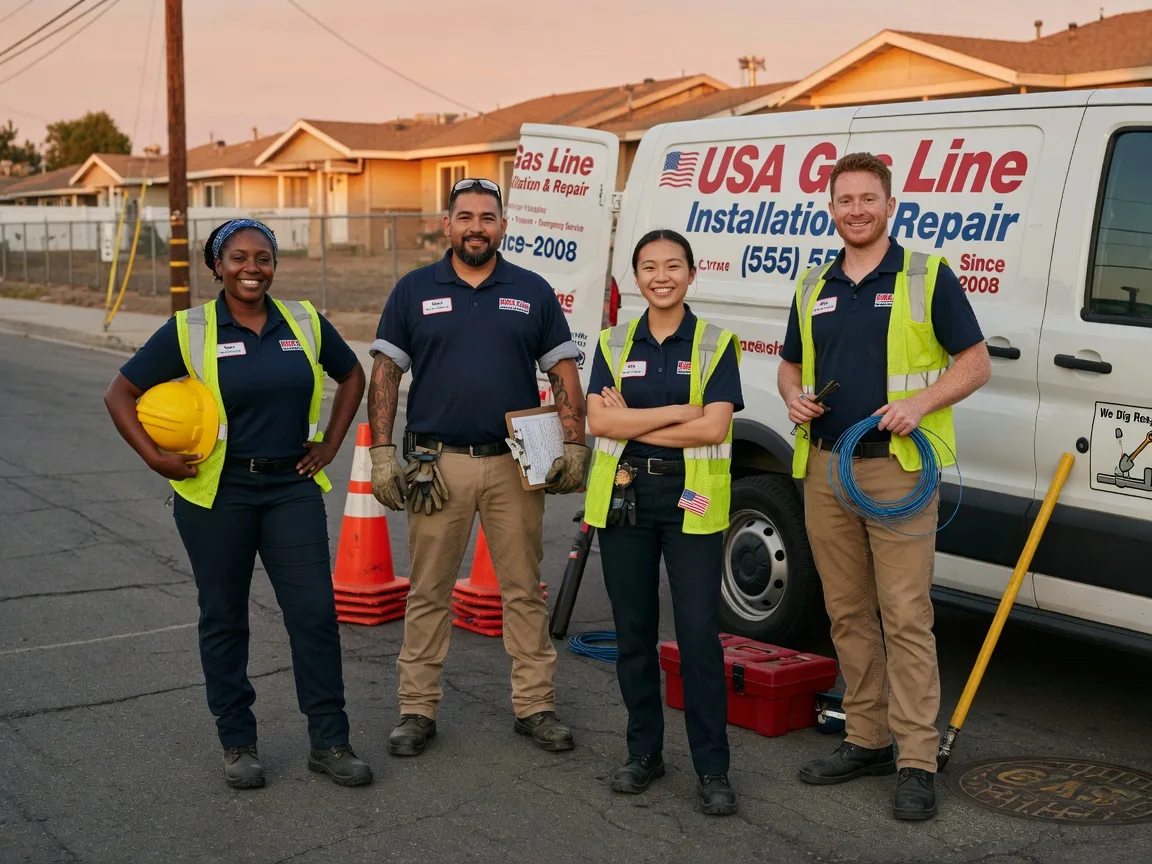 Gas Line Installation company in Vernon, UT